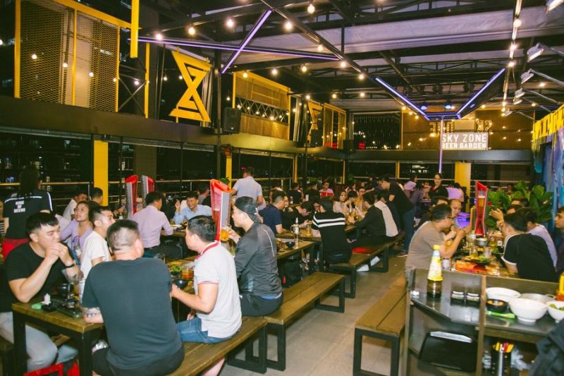 Sky Zone Beer Garden