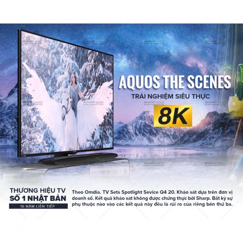 Smart TV Sharp 70 inch 8T-C70DW1X 8K