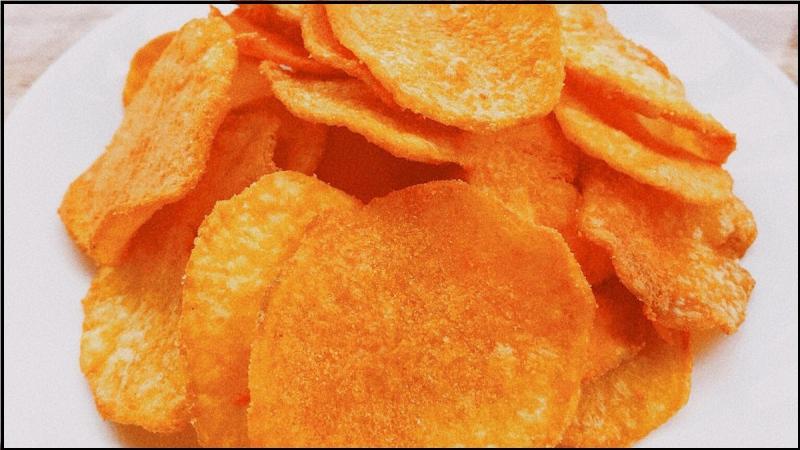 Snack khoai tây kim chi