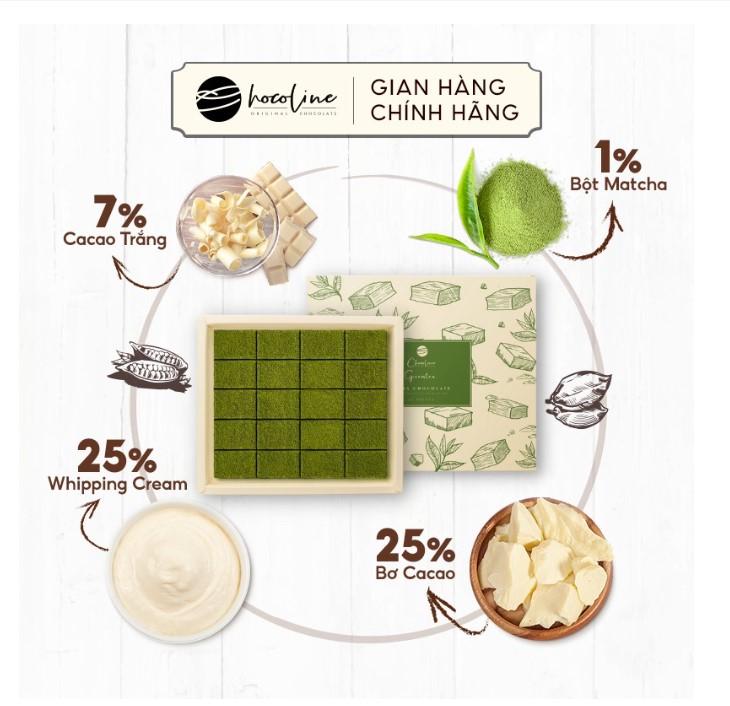 Socola tươi Chocoline Matcha Greentea
