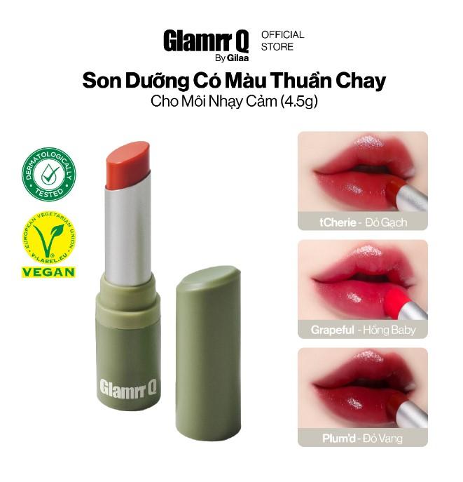 Son dưỡng Glamrr Q Vegan Super Lip Balm