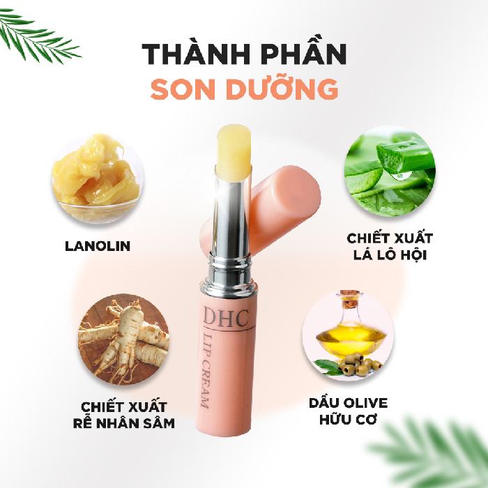 Son dưỡng môi DHC Lip Cream