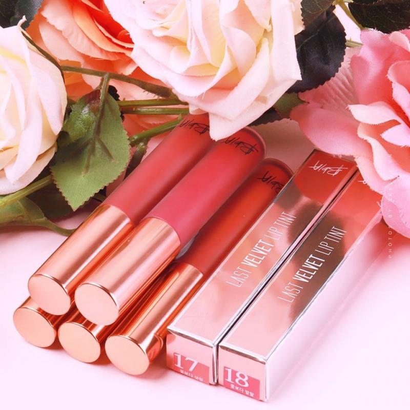 Son kem lì Bbia Last Velvet Lip Tint Version 4 - 19 More Dazzling (Màu hồng tươi)