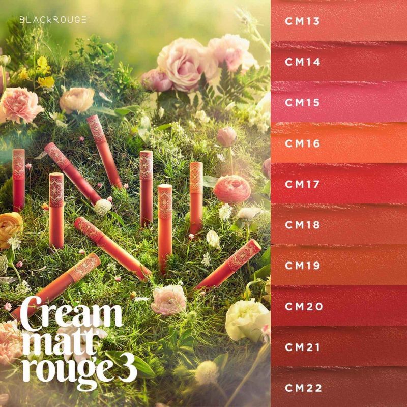 Son kem lì Black Rouge Cream Matt Rouge III (CM15 - Hồng sáng)