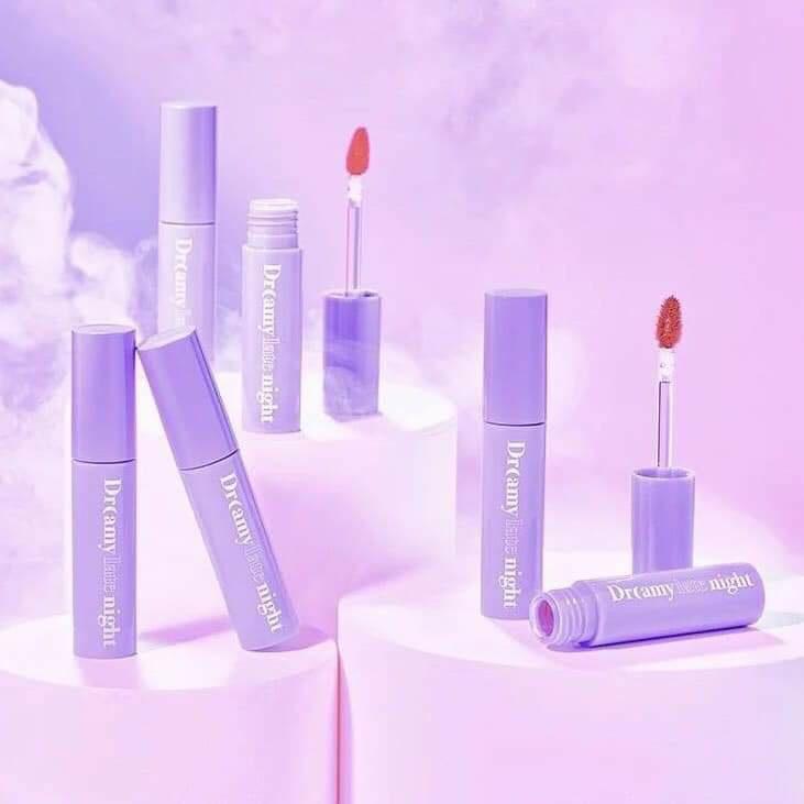Son kem lì Merzy Dreamy Late Night Mellow Tint M13 (Màu đỏ trầm)