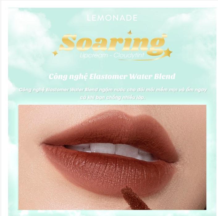 Son kem lì nhẹ môi Lemonade Soaring Lipcream