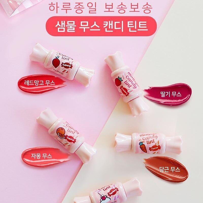 Son kẹo kem lì The Saem Saemmul Mousse Candy Tint 8g