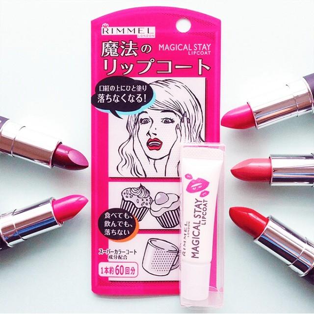 Son giữ màu Rimmel magical stay lip coat 6g