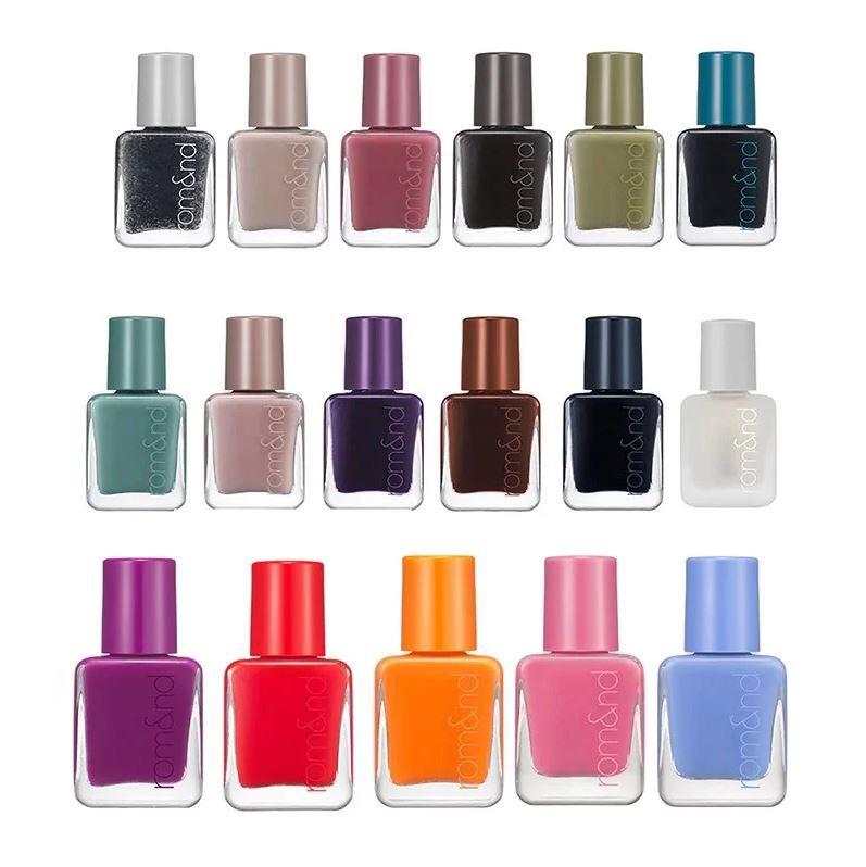 Bảng màu sơn móng tay Hàn Quốc Romand Mood Pebble Nail