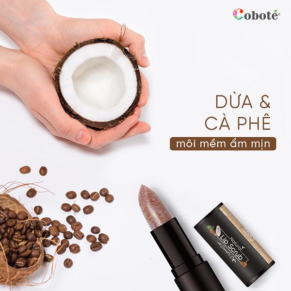 Son tẩy tế bào chết chuẩn thực phẩm Coboté