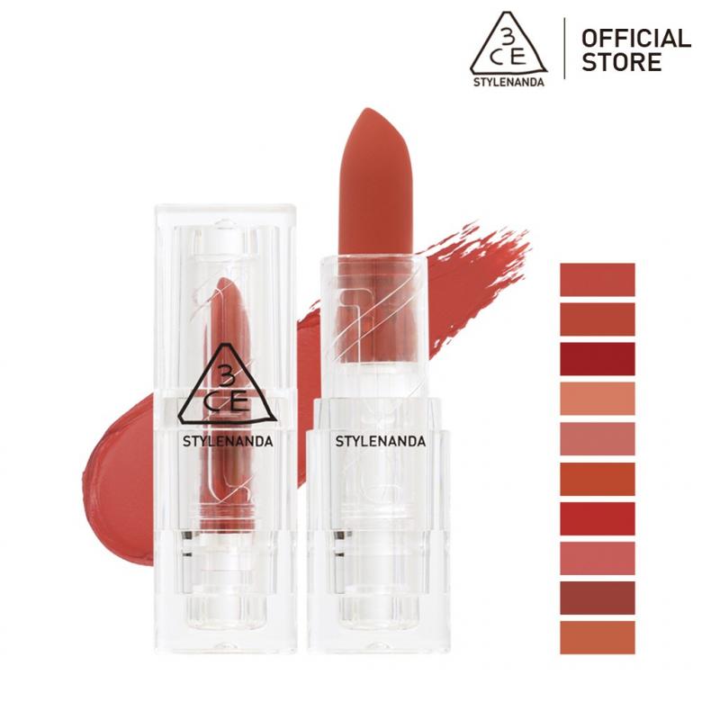 Son thỏi lì 3CE cho làn môi mịn màng ẩm mượt - Red Muse
