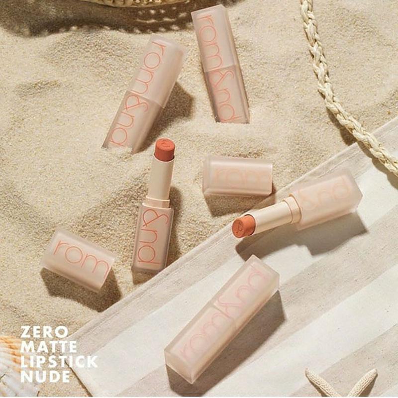 Son thỏi lì, lên màu siêu xinh Hàn Quốc Romand Zero Matte Lipstick