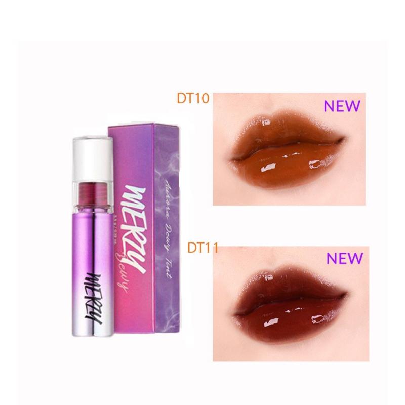 Son tint bóng siêu lì cho đôi môi căng mọng Merzy Aurora Dewy Tint