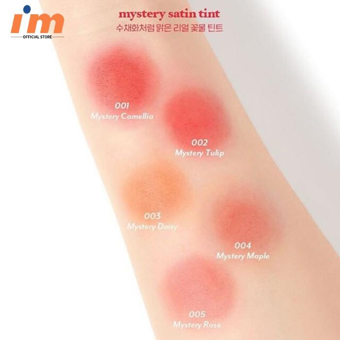 Son Tint Siêu Lì Có Dưỡng Cho Đôi Môi Mềm Mại I’m Meme Mystery Satin Tint 3g