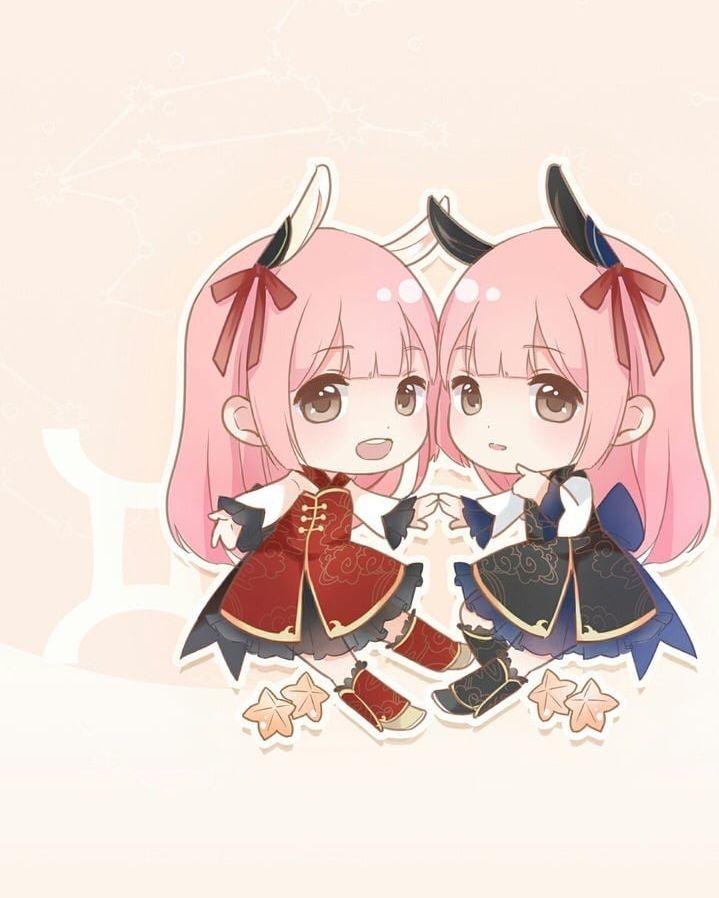 Chibi của cung Song Tử
