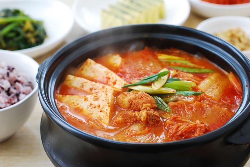 Soondubu Jjigae (Súp đậu phụ kho)