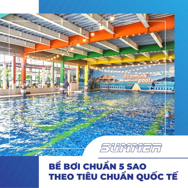 Stamina Pool - Bể Bơi Bốn Mùa Nước Mặn