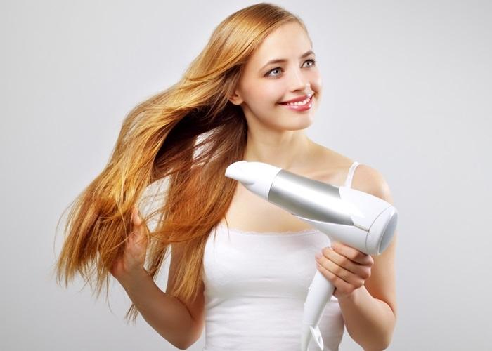 Sử dụng sai máy sấy tóc