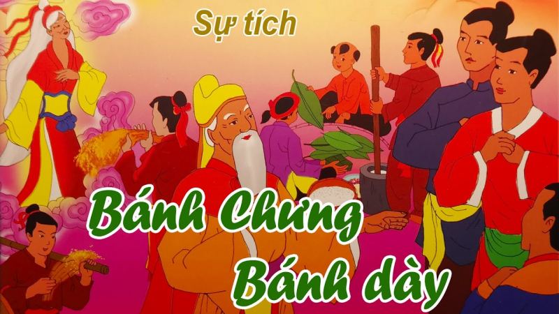 Sự tích bánh chưng, bánh dày
