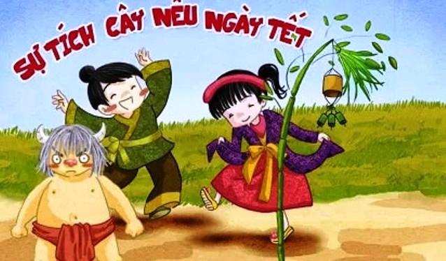Sự tích cây nêu ngày Tết