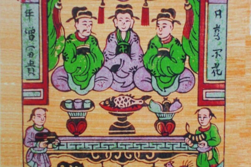 Sự tích ông Táo về Trời và tục cúng Táo quân