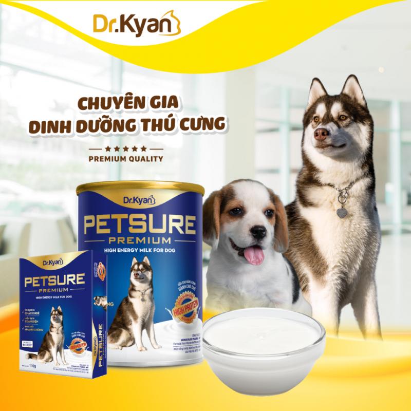 Sữa bột cho chó Petsure