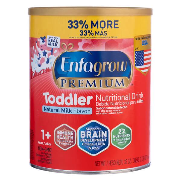 Sữa bột dinh dưỡng Enfagrow Premium Toddler