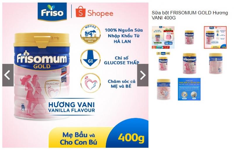 Sữa bột Frisomum Gold
