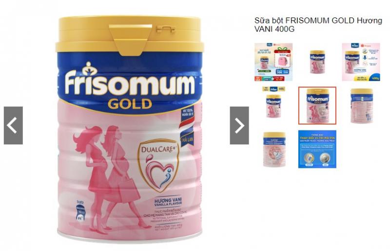 Sữa bột Frisomum Gold