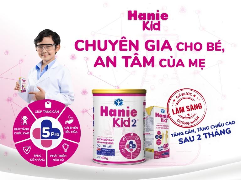 Sữa bột Nutricare Hanie Kid 2+