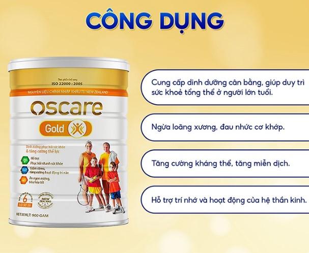 Sữa bột Oscare Gold