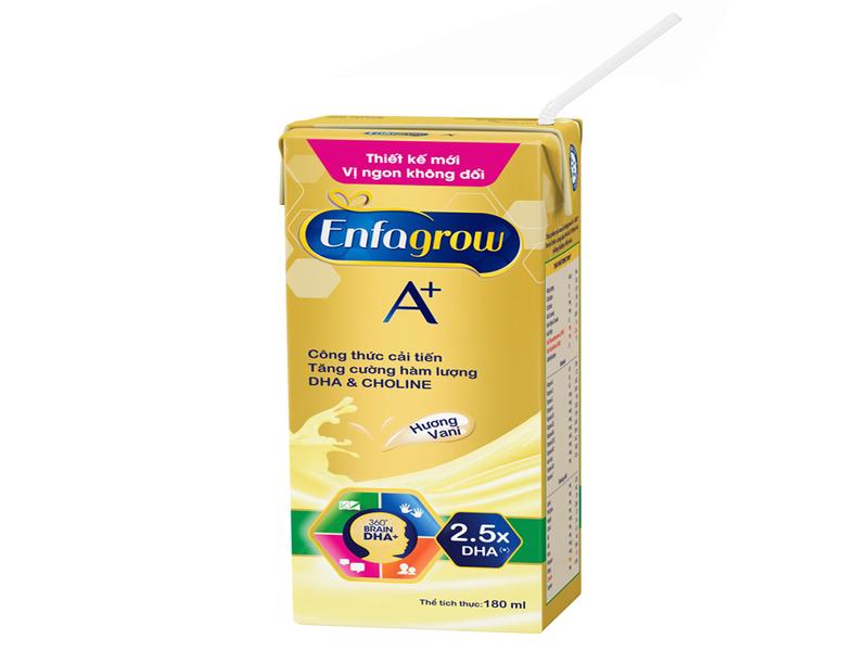Sữa bột pha sẵn Enfagrow A+ 360° Brain DHA+ - Hương vị Vanilla