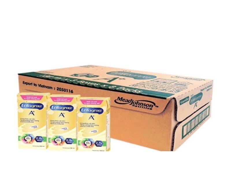 Sữa bột pha sẵn Enfagrow A+ 360° Brain DHA+ - Hương vị Vanilla