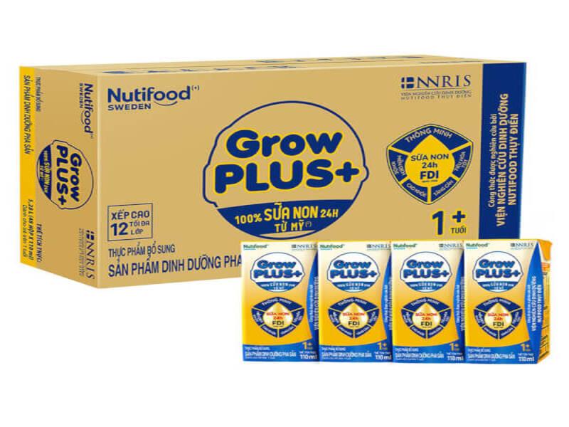 Sữa bột pha sẵn GrowPlus+ (vàng)