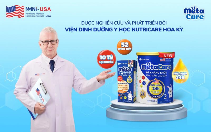 Sữa bột và sữa pha sẵn Metacare