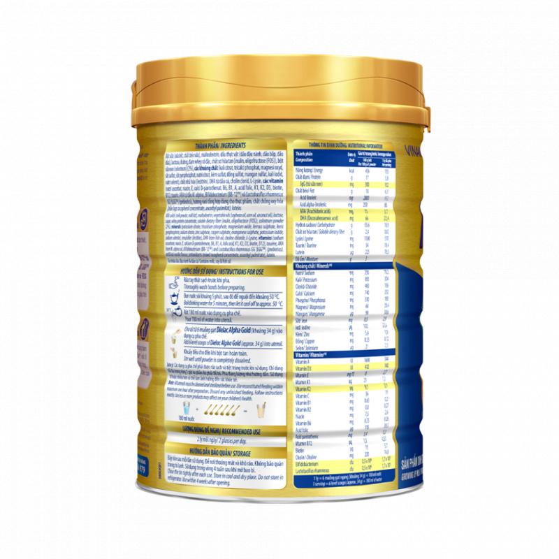 Sữa bột Vinamilk Dielac Alpha Gold