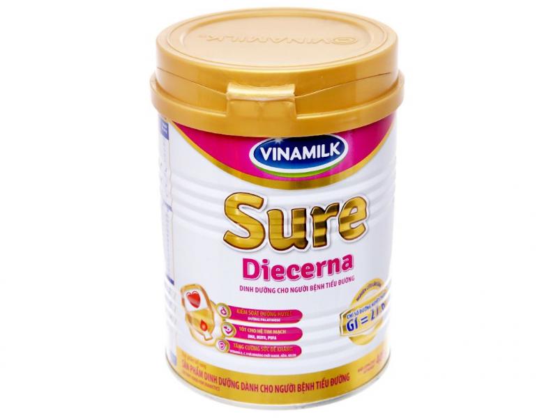 Sữa bột Vinamilk Sure Diecerna