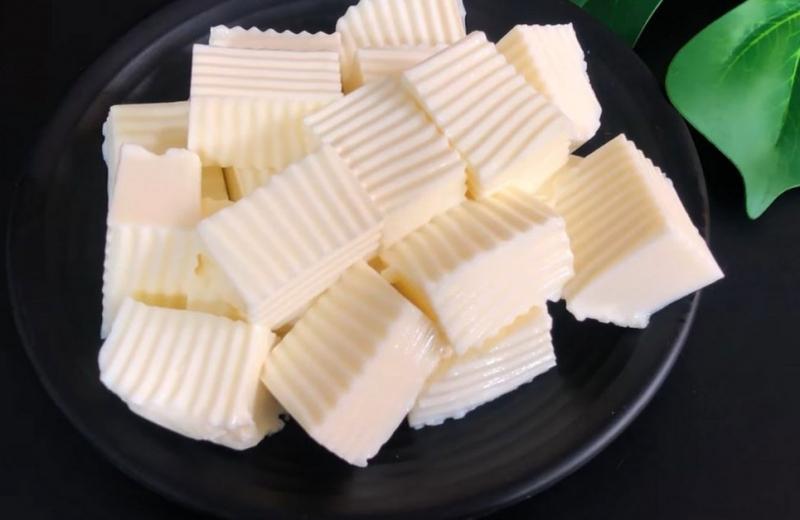 Sữa chua dẻo bằng bột rau câu