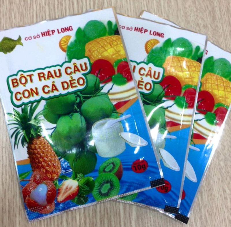 Sữa chua dẻo bằng bột rau câu