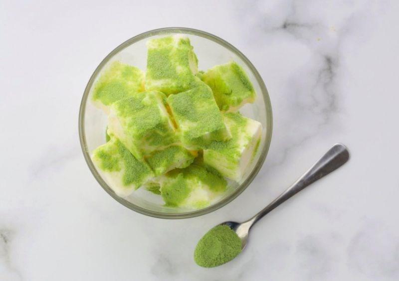 Sữa chua dẻo matcha