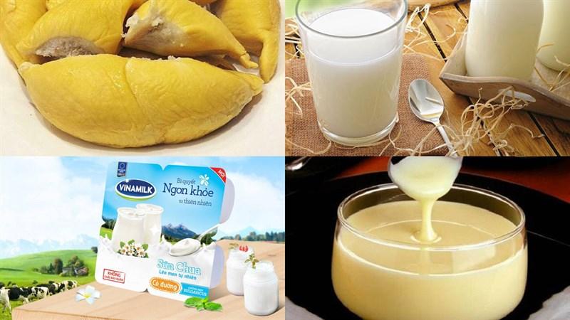 Sữa chua dẻo sầu riêng