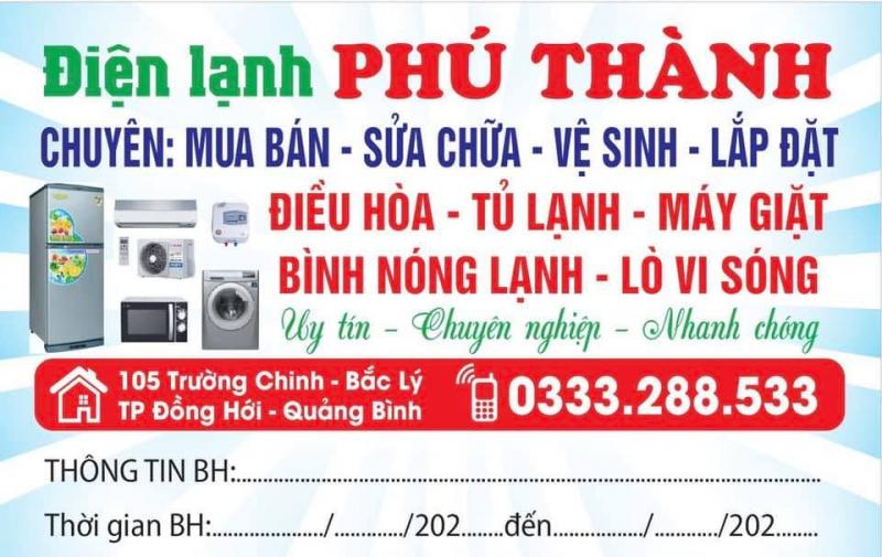 Sữa chữa điện lạnh Đồng Hới