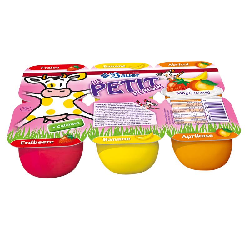 Sữa chua hoa quả Bauer Petit