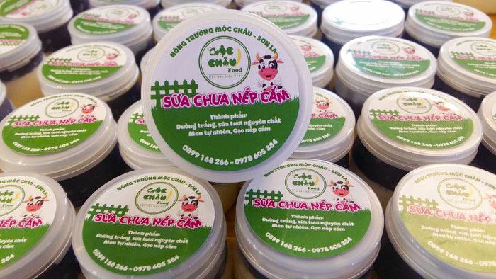 Sữa chua nếp cẩm Mộc Châu Food