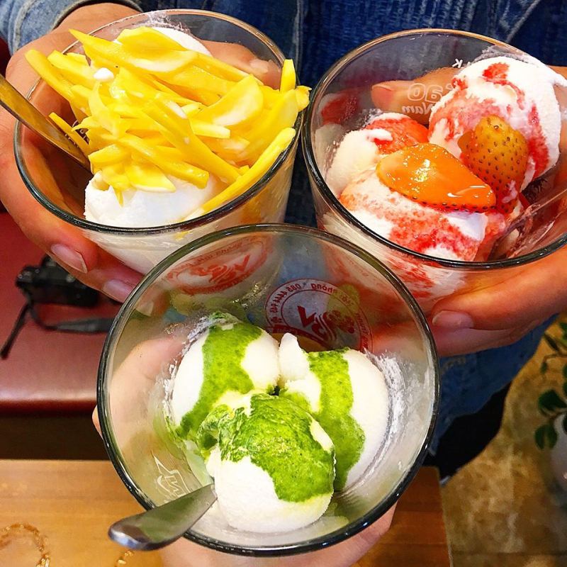 Sữa chua trân châu Bà Vui