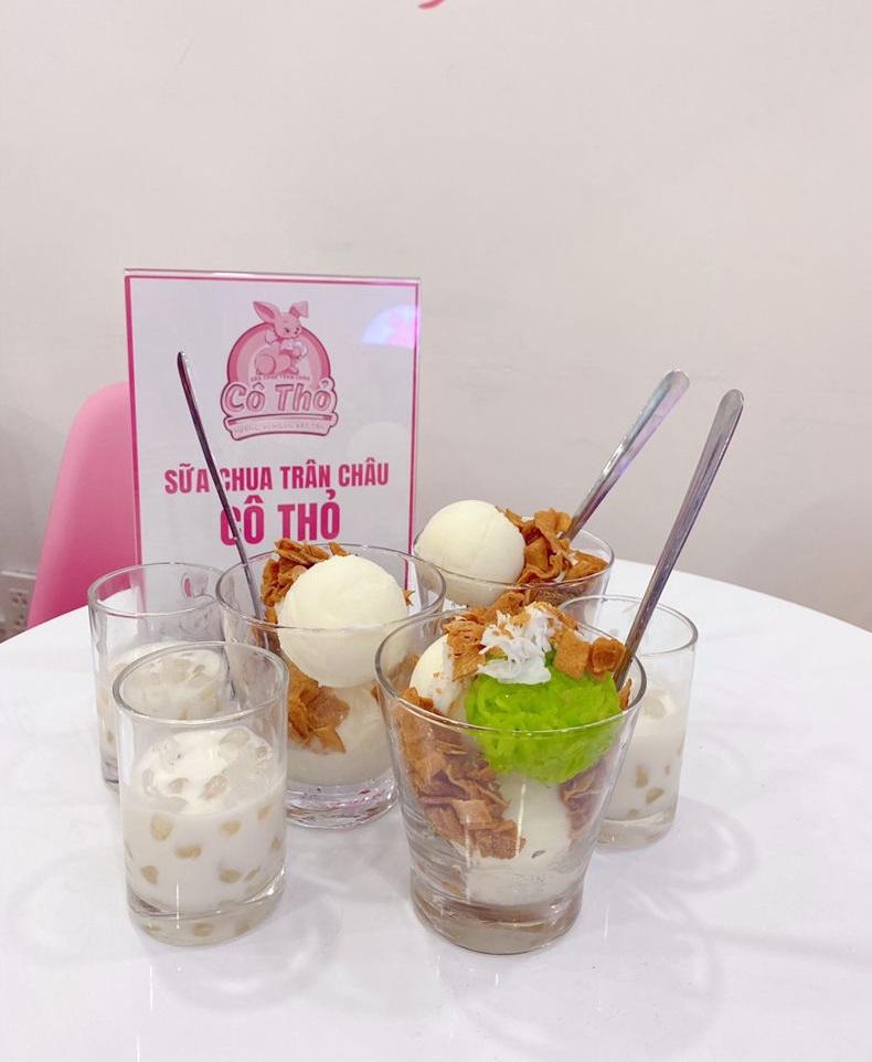 Sữa Chua Trân Châu Cô Thỏ