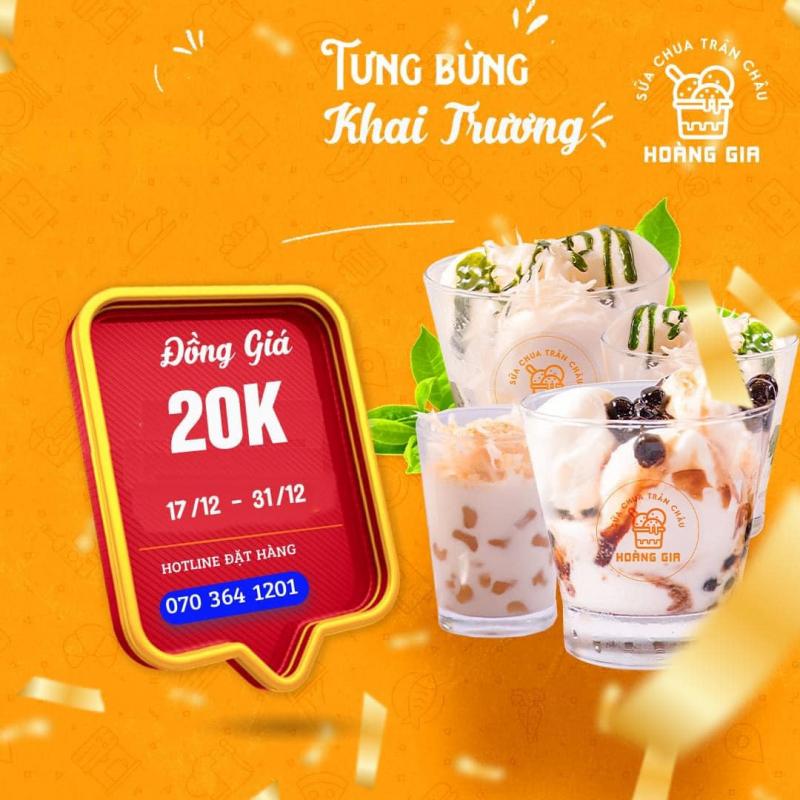 Sữa Chua Trân Châu Hoàng Gia