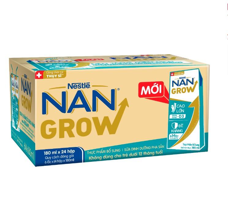 Sữa công thức pha sẵn Nestlé NanGrow