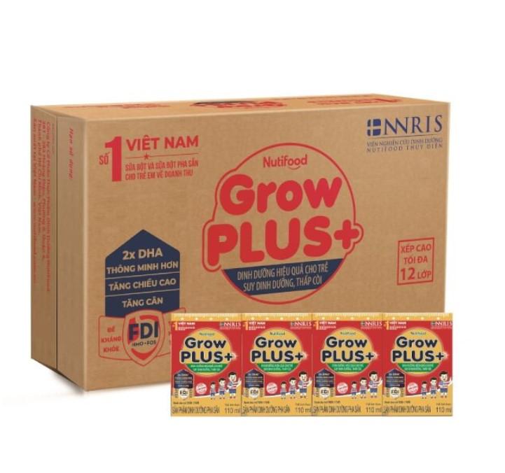 Sữa công thức pha sẵn Nuti Grow Plus+