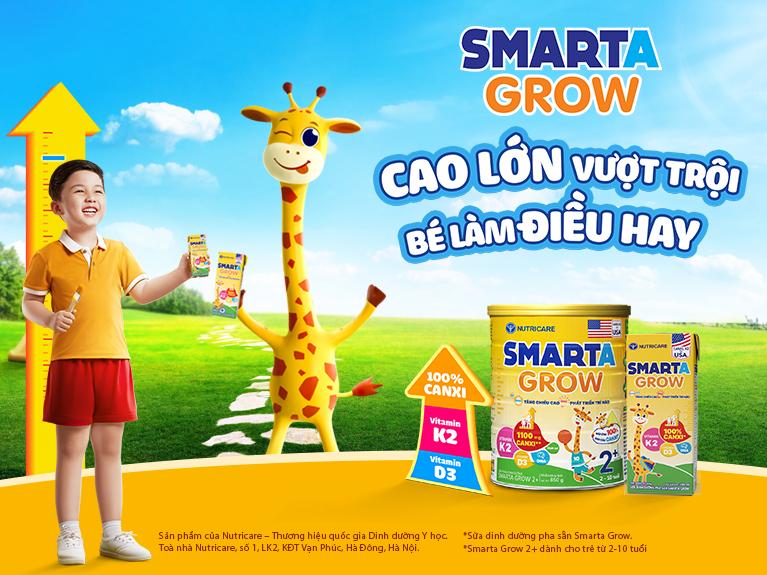 Sữa công thức pha sẵn Nutricare Smarta Grow